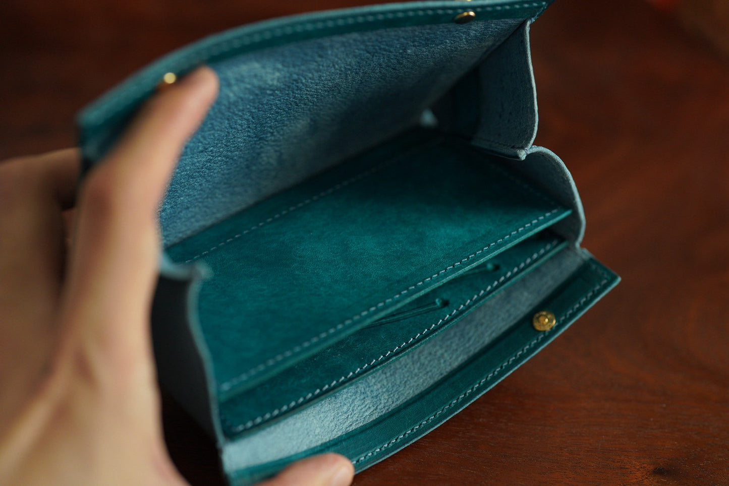 【クラウドファンディング】コンパクトウォレット“legacy” -レガシー-(トリヨンラグーン仕様)