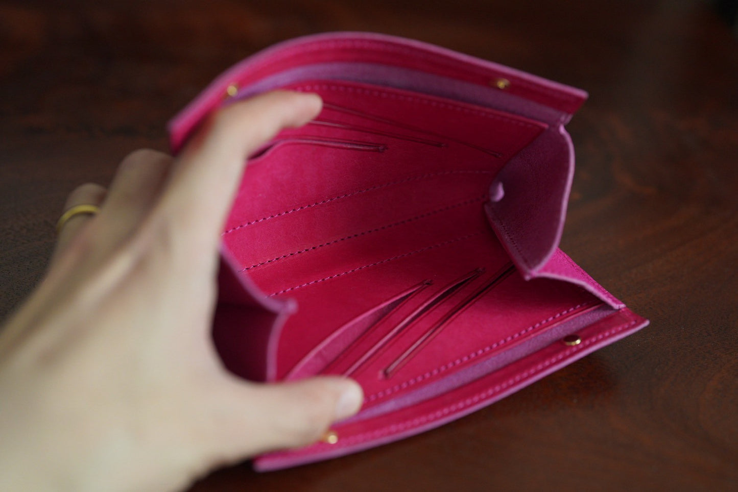 【クラウドファンディング】コンパクトウォレット“legacy” -レガシー-（トリヨンラグーン仕様）