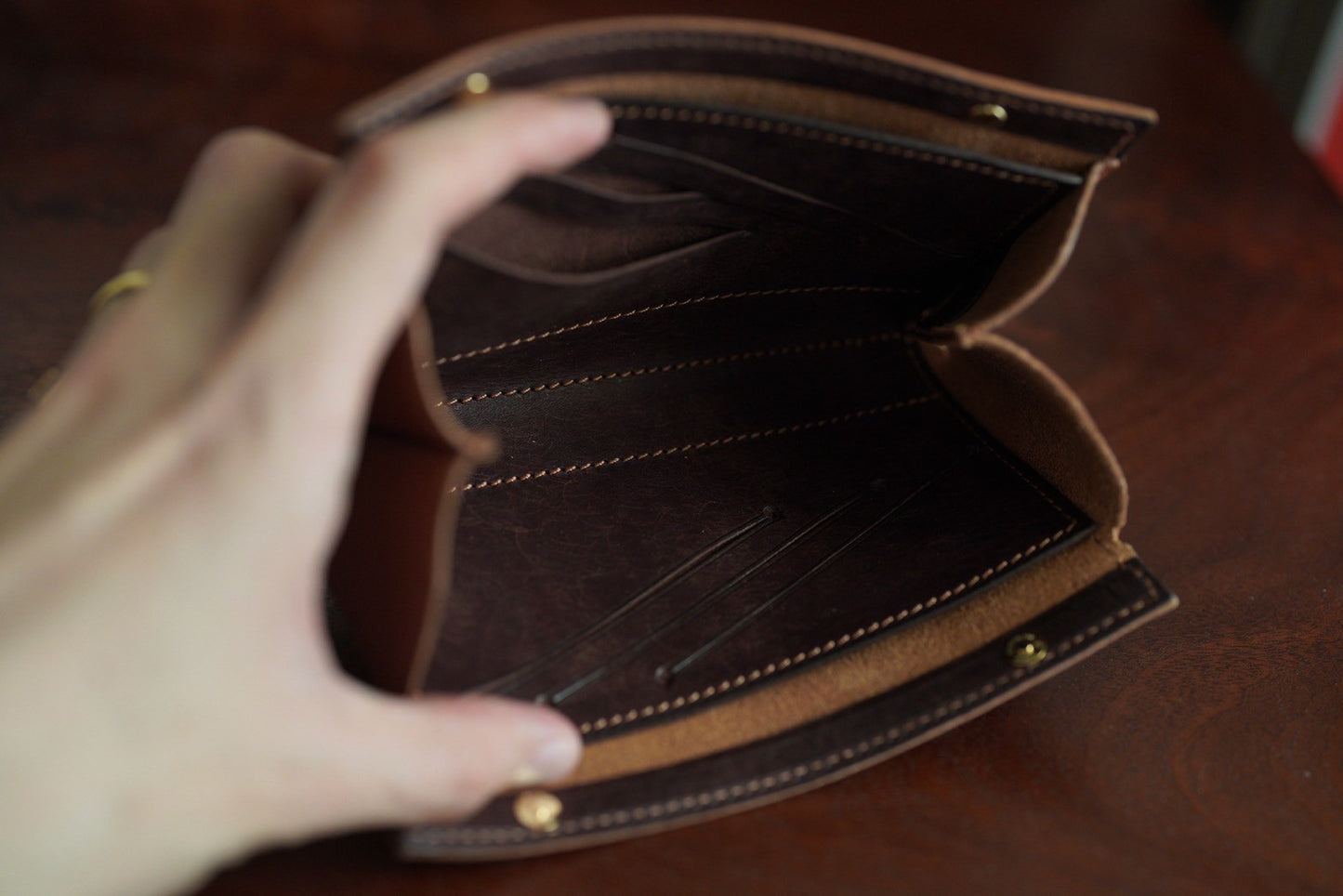 【クラウドファンディング】コンパクトウォレット“legacy” -レガシー-（トリヨンラグーン仕様）