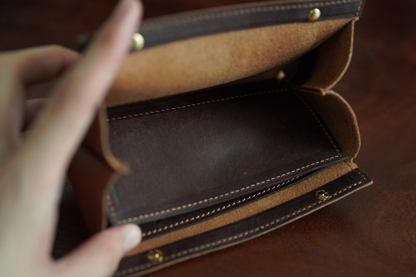 【クラウドファンディング】コンパクトウォレット“legacy” -レガシー-（トリヨンラグーン仕様）