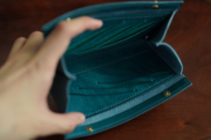 【クラウドファンディング】コンパクトウォレット“legacy” -レガシー-（トリヨンラグーン仕様）