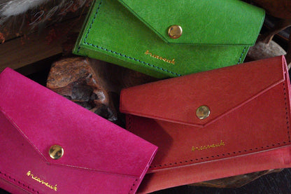 コインケース付きパスケース　“co letter” -コレター-